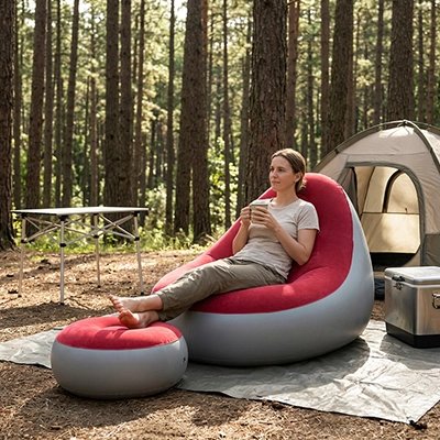 Fauteuil gonflable