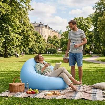 Fauteuil gonflable